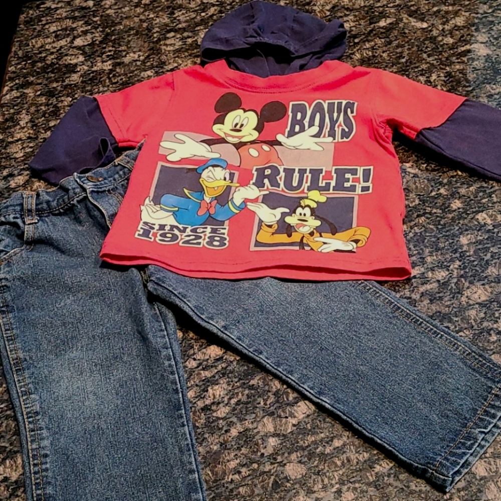 2 pc Disney Boy's set 2T